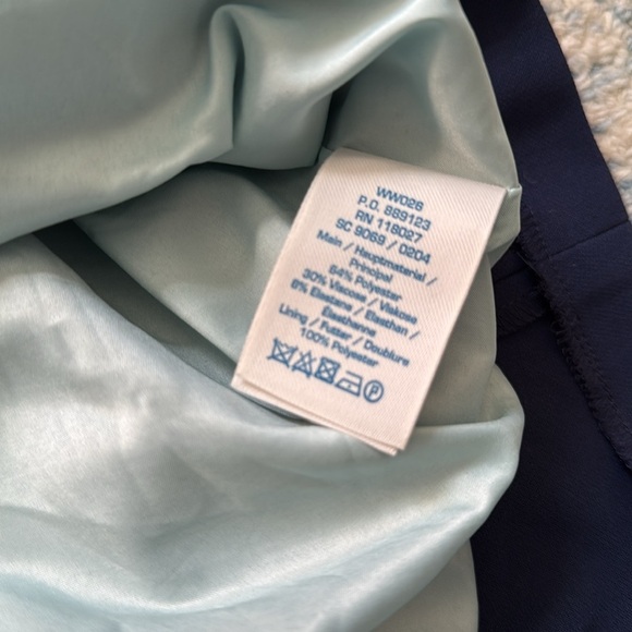 Boden color block fit and flare lined midi sleeveless dress six - Picture 5 of 5